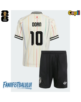Japonia Ritsu Doan #10 Echipament de Fotbal Replică Mondial 2026 Copii Deplasare (+ Șorturi)